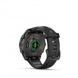 Fenix 8 - 43 mm AMOLED Sapphire, Titane Carbon Gray DLC