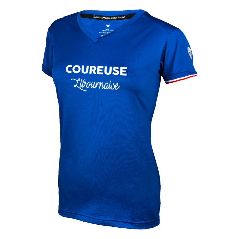 T shirt "La Libournaise" W (bleu)