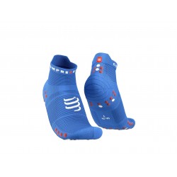 Pro Racing Socks v4.0 Run low (solidate/fluo blue)