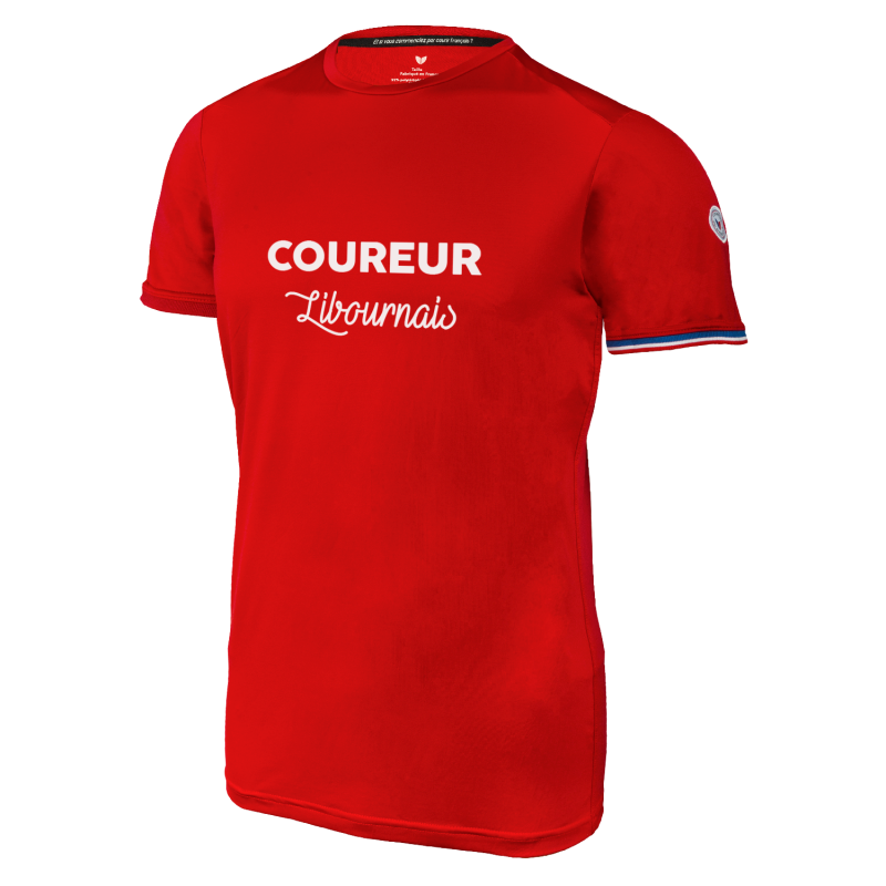 T shirt "Le Libournais" H (rouge)